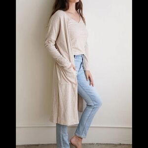 CJLA Ribbed Kimono
